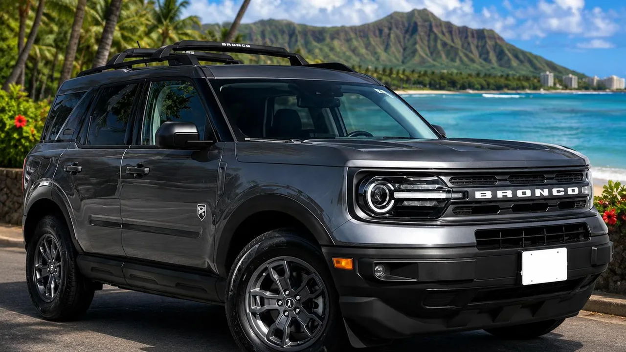 2023 Ford Bronco Sport Big Bend from the Island Luxe fleet on Oʻahu